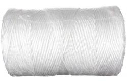 China 2mm Packaging rope Twisted White Poly Baler twine fibrillated polypropylene tying twine supplier