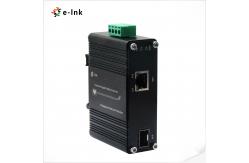 China SFP 60W POE Fiber Media Converter 100/1000BASE-X EN55022 supplier