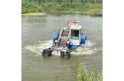 China 8m3 60 Kw Aquatic Plant Harvester With Full Automatic System supplier