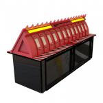 Stainless Steel Adjustable Hydraulic Road Blocker Parking Space Lock IP67