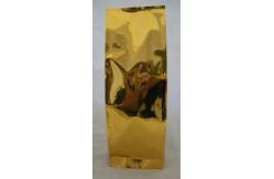 China Coffee Bean Foil Pouch Packaging Gloden Heat Seal with Degassing Value supplier