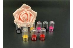 China Polypropylene Empty Capsule Shells 1g With Aluminum Round Cap supplier