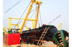 China Sturdy Structure PLC Cutter Suction Dredger Reliable Operation Lake Dredging supplier