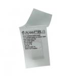 Customized  UHF RFID Clothing Tag Textile Laundry Care Tag Wash Mark Label for sale