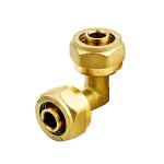 Brass Pex Press Fittings Brass Compression Fittings  ISO 14001 Certified for sale