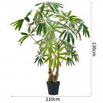 130cm Artificial Potted Plants Flowers Silk For Patio Low Maintanence for sale