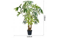 China 130cm Artificial Potted Plants Flowers Silk For Patio Low Maintanence supplier
