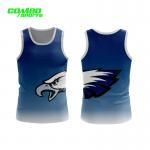 China Customize Sports Fitness Gym Tank Top Men Fitness Vests Singlets China Supplier for sale