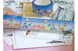 China Multicolor Anime Label Foil Masking Washi Tape supplier
