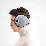 OEM Heated Ear Muffs , Rechargeable Heated Ear Warmers Fleece Material for sale