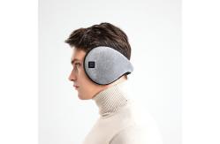 China OEM Heated Ear Muffs , Rechargeable Heated Ear Warmers Fleece Material supplier