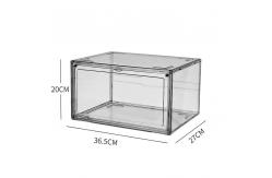 China Magnetic Plastic Acrylic Sneaker Display Case Stackable Transparent supplier