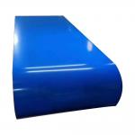 0.25x1219mm Blue Color Polyester Coating Pre Painted Coil Precoated Steel Sheet for sale