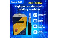 China Industrial Grade Ultrasonic Spot Welding Machine 28KHZ 220V 1800W Ergonomic Design supplier