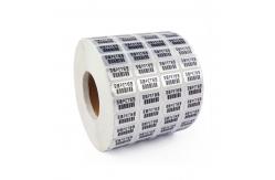 China BOPP UV Printing Custom Barcode Labels In Rolls , weatherproof QR code labels supplier