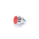2Pin 12mm Momentary Push Button Switch , IP65 Flat Momentary Switch