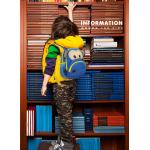 Large 3D Cartoon Monkey Preschool Toddler Backpack Breathable