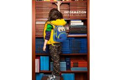 China Large 3D Cartoon Monkey Preschool Toddler Backpack Breathable supplier