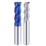 CNC Coated Milling Cutter DLC Tungsten Carbide Flat End Mill for sale