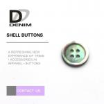 4 Hole High Durability Pearl Shell Buttons Four Holes For Leisure Trench Coat & Chiffon for sale