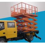 450Kg Automobile Truck Mounted Scissor Lift with 9M Lifting Height for sale