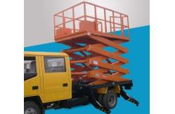 China 450Kg Automobile Truck Mounted Scissor Lift with 9M Lifting Height supplier