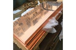 China JIS Beryllium Large Copper Sheet Metal C10200 H3300 Sand Blasting supplier