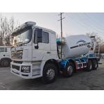 F3000 Concrete Transport Truck 8x4 375hp Shacman Mixer EuroV White for sale