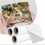108gsm Pigment Dye Inkjet Label Matte Self Adhesive Sticker Paper for sale
