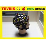 Silver chloride electrode 20 leads EEG Cap , EEG cap for EEG machine,eeg hat for sale