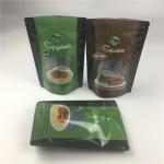 120micron CMYK Soya Beans Packaging Bag 170*260mm Clear Window for sale