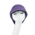 Terry Purple Neck Protective Blank Fisherman Bucket Hats for sale