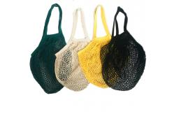 China Reusable Mesh Fabric Vegetables Grocery Market Tote Bag supplier