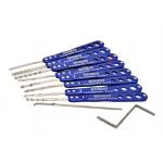 Safe Box Locksmith Tools 8 in 2 Lock Pick Set Hooks Lock Pick Set for sale