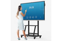 China Multifunction Flat Panel Board , IR Touch Interactive Displays For Education supplier