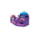 Manufacturer Inflatable Double Slides Moon Alien Astronaut Inflatable Slides For Kids