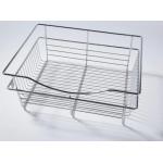 Custom Drainer 316 Stainless Steel Wire Basket Tray For Kitchen Cabinets for sale