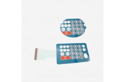 China Water Proof Membrane Keyboard Switch With Keyboard Layout Custom supplier