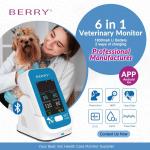 Veterinary Patient Monitor with One-Button Design for Easy Operation Pulse Rate Monitoring veterinary multiparameter for sale