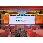 New Design Creative Design Led Cube Screen P3.91 500x500mm 5 Sides Led Screen Cube Advertising Cubic Led Display for sale
