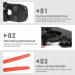 Alloy Ratcheting PEX Crimping Tool For Fastening Stainless Clamps