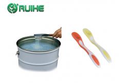 China Non - Toxic LSR Liquid Silicone Rubber For Baby Tableware Lower Shrinkage supplier