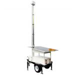 Customized Solar CCTV Trailer AU  US Standards High Efficiency for sale