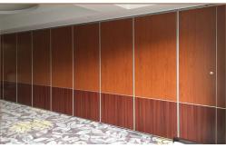 China Soundproof And Acoustic Sliding Folding Partitions MDF + Melamine Material supplier
