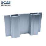 Customized Machining Structural Aluminum Profile Aluminium Channel For Led Strip Lighting for sale