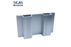 China Customized Machining Structural Aluminum Profile Aluminium Channel For Led Strip Lighting supplier
