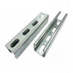 Corrosion Resistant Silver Slotted Aluminum Channel With Exceptional Strength for sale