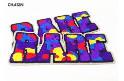 China Customized Chenille Patch Logo Felt Embroidery Camouflage Patches supplier