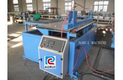 China 1220mm Plastic Board Extrusion Line WPC PVC Foam Sheet With Twin Screw Extruder supplier