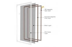 China Magnetic mosquito net with waterproof mesh screen supplier